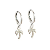 Boucles d'oreilles en argent little palm